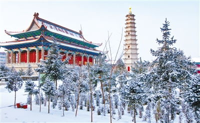 银川巧手制天马花灯迎新春